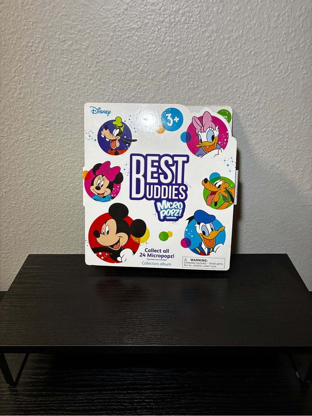 Disney Micro Popz Near complete Set Collectors Album Case Figures Lot